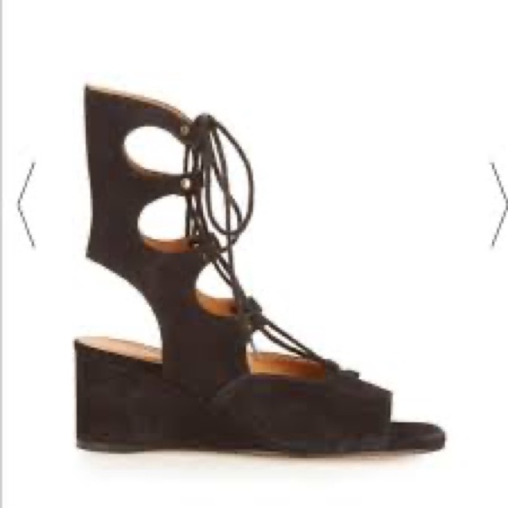 Brand new Chloe black suede Foster Gladiator Sandals - Picture 2 of 11